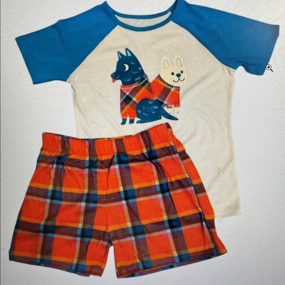 Cat & Jack Girl's Plaid Pajama Set (10-12)